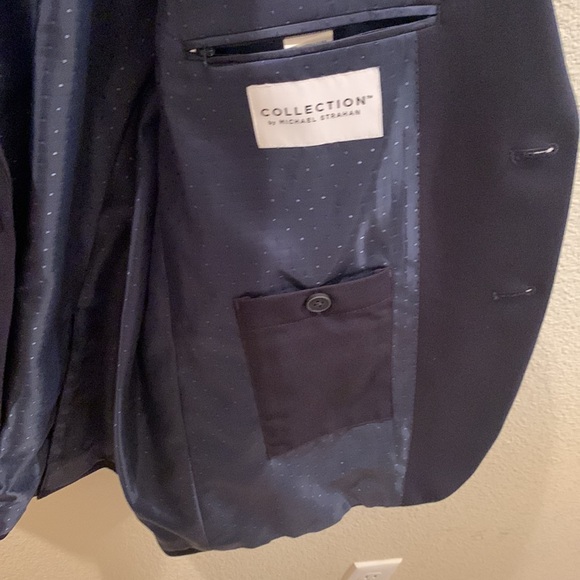 Men’s Collection by Michael Strahan Stretch Classic Fit Suit Jacket - Picture 7 of 14